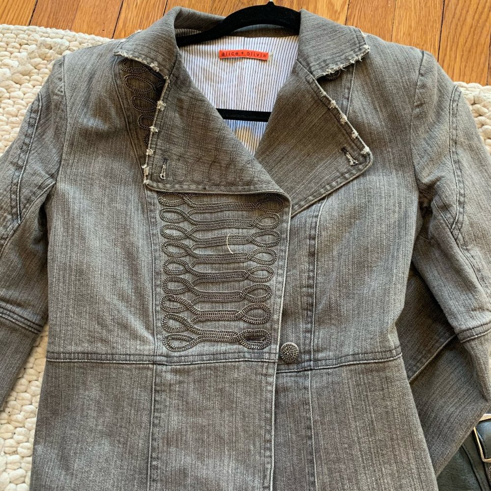 Alice + Olivia Military Jacket